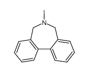 6-Methyl-5,7-dihydro-6H-dibenzo[c,e]azepine结构式