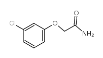 2-(3-氯苯氧基)乙酰胺结构式