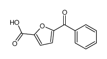 5-苯甲酰基-2-呋喃羧酸结构式