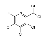 tetrachloro-2-(dichloromethyl)pyridine结构式