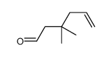 3,3-dimethylhex-5-enal Structure