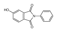 5-hydroxy-2-phenylisoindole-1,3-dione结构式