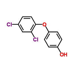4-(2,4-Dichlorophenoxy)phenol Structure