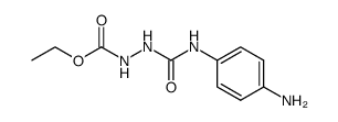1-ethoxycarbonyl-4-(4-aminophenyl)semicarbazide Structure
