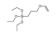 3-ethenoxypropyl(triethoxy)silane结构式