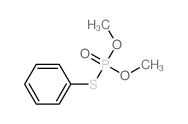 dimethoxyphosphorylsulfanylbenzene Structure
