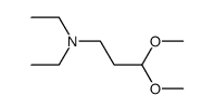 diethyl-(3,3-dimethoxy-propyl)-amine结构式