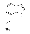 2-(1H-吲哚-7-基)乙胺结构式