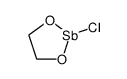 2-chloro-1,3,2-dioxastibolane Structure