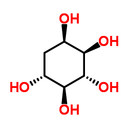 环己五醇, L-栎醇结构式