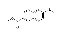 Methyl 6-(dimethylamino)-2-naphthoate Structure