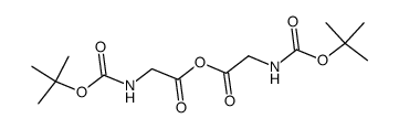 N-Boc-glycine anhydride Structure