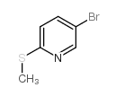 5-溴-2-(甲硫基)吡啶结构式