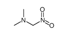 N,N-dimethyl-1-nitromethanamine结构式