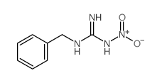 Guanidine, 1-benzyl-3-nitro- structure