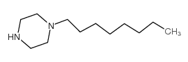 1-辛基哌嗪结构式