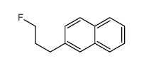 2-(3-fluoropropyl)naphthalene Structure