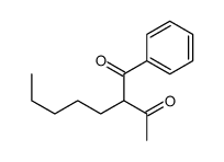 2-pentyl-1-phenylbutane-1,3-dione Structure