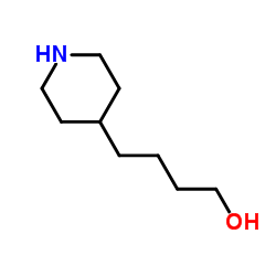 4-(4-哌啶基)-1-丁醇结构式