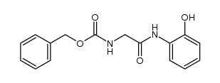 N-(2-hydroxyphenyl)-2-[(phenylmethoxy)carbonylamino]ethanamide Structure