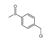 1-(chloromethyl)-4-methylsulfinylbenzene结构式