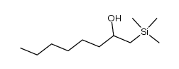 1-Trimethylsilyloctan-2-ol结构式