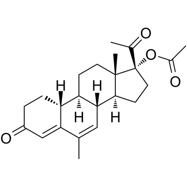 醋酸诺美孕酮结构式