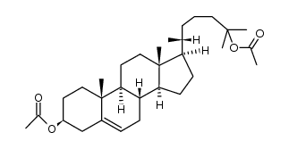 3β,25-diacetoxycholest-5-ene结构式