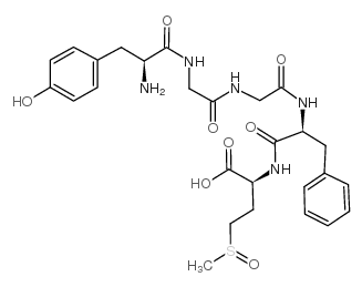 (Met(O)5)-Enkephalin结构式