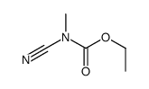 N-氰基-N-甲基氨基甲酸乙酯结构式