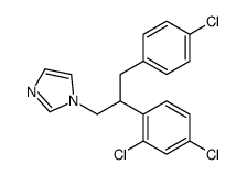 1-[3-(4-chlorophenyl)-2-(2,4-dichlorophenyl)propyl]imidazole Structure