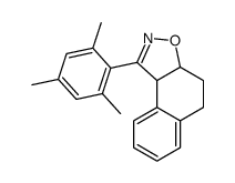 1-(2,4,6-trimethylphenyl)-3a,4,5,9b-tetrahydrobenzo[e][1,2]benzoxazole Structure