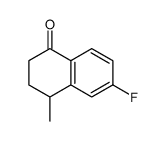 6-fluoro-4-methyl-3,4-dihydro-2H-naphthalen-1-one Structure