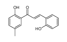 1-(2-hydroxy-5-methylphenyl)-3-(2-hydroxyphenyl)prop-2-en-1-one Structure
