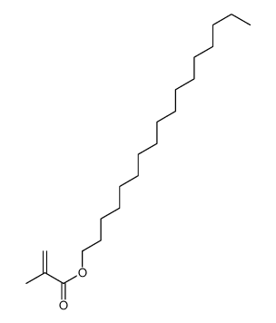2-甲基-2-丙烯酸十七烷酯结构式