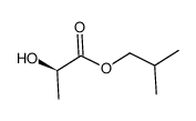 (R)-(+)-乳酸异丁酯结构式