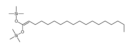 trimethyl(1-trimethylsilyloxyoctadec-1-enoxy)silane结构式