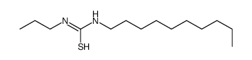 1-decyl-3-propylthiourea Structure