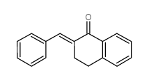 2-苯亚甲基-1-四氢萘酮结构式