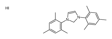 1,3-bis(2,4,6-trimethylphenyl)-1,2-dihydroimidazol-1-ium,iodide Structure