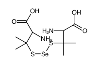 (2S)-2-amino-3-[(1S)-1-amino-1-carboxy-2-methylpropan-2-yl]sulfanylselanylsulfanyl-3-methylbutanoic acid Structure