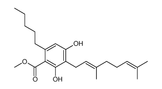 Cannabigerolinsaeure-methylester Structure