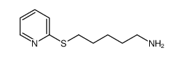 1-Pentanamine,5-(2-pyridinylthio)-(9CI) Structure