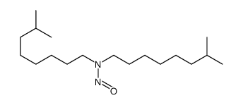 N-Nitroso-N,N-di-(7-methyloctyl)amine structure