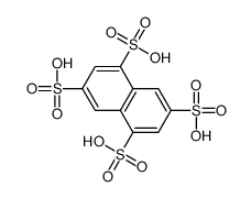 naphthalene-1,3,5,7-tetrasulfonic acid Structure