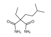 ethyl-isopentyl-malonic acid diamide Structure