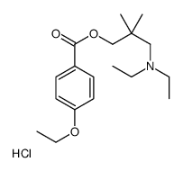 [3-(4-ethoxybenzoyl)oxy-2,2-dimethylpropyl]-diethylazanium,chloride Structure