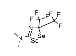 N,N-dimethyl-5,5-bis(trifluoromethyl)-1,2,4-diselenazol-3-amine Structure