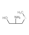 1-Propanol,2-amino-3-(methylthio)-, (2R)-结构式