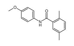 Benzamide, N-(4-methoxyphenyl)-2,5-dimethyl- (9CI)结构式
